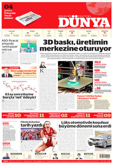 DÜNYA 27 Temmuz 2026 gazete manşeti