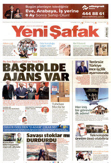 YENİ ŞAFAK 28 Temmuz 2026 gazete manşeti