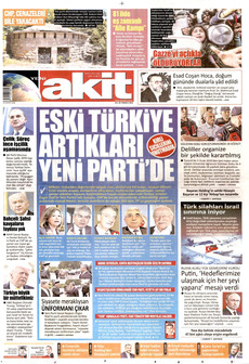 YENİ AKİT 28 Temmuz 2026 gazete manşeti