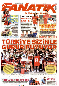 FANATİK 28 Temmuz 2026 gazete manşeti