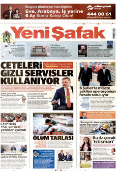 YENİ ŞAFAK 29 Temmuz 2026 gazete manşeti