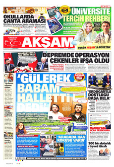 AKŞAM 29 Temmuz 2026 gazete manşeti