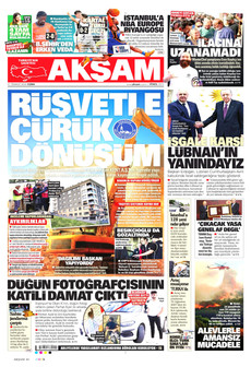 AKŞAM 31 Temmuz 2026 gazete manşeti