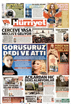 HÜRRİYET 3 Ağustos 2026 gazete manşeti