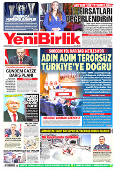 YENİBİRLİK 4 Ağustos 2026 gazete manşeti