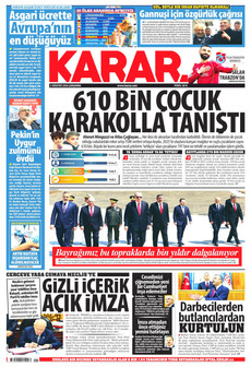 KARAR 5 Ağustos 2026 gazete manşeti