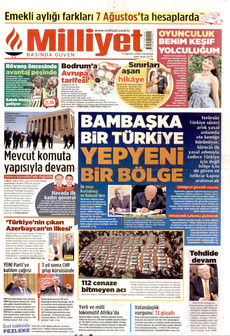 MİLLİYET 5 Ağustos 2026 gazete manşeti