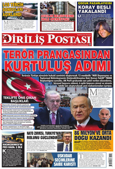 DİRİLİŞ POSTASI 6 Ağustos 2026 gazete manşeti