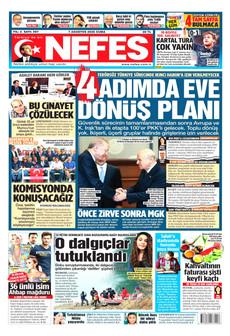 NEFES 7 Ağustos 2026 gazete manşeti