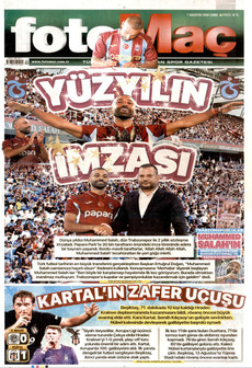 FOTOMAÇ 7 Ağustos 2026 gazete manşeti