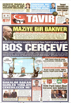 TAVIR GAZETESİ 7 Ağustos 2026 gazete manşeti