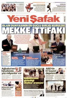 YENİ ŞAFAK 8 Ağustos 2026 gazete manşeti