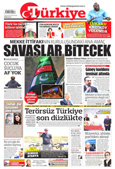 TÜRKİYE GAZETESİ 9 Ağustos 2026 gazete manşeti