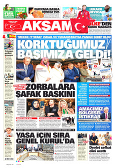 AKŞAM 9 Ağustos 2026 gazete manşeti