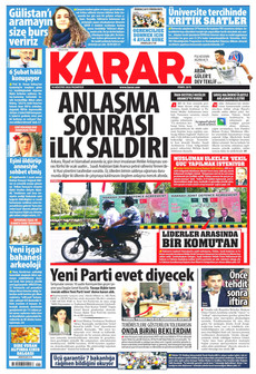 KARAR 10 Ağustos 2026 gazete manşeti