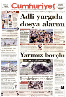 CUMHURİYET 16 Ağustos 2026 Gazete Manşeti Küçük