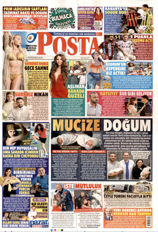 POSTA 16 Ağustos 2026 Gazete Manşeti Küçük