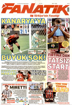 FANATİK 16 Ağustos 2026 gazete manşeti