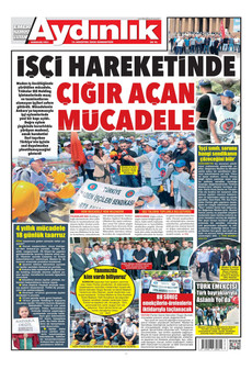 AYDINLIK GAZETESİ 15 Ağustos 2026 gazete manşeti