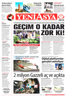 YENİ ASYA 15 Ağustos 2026 gazete manşeti