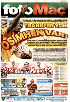 FOTOMAÇ 15 Ağustos 2026 gazete manşeti