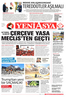 YENİ ASYA 12 Ağustos 2026 gazete manşeti