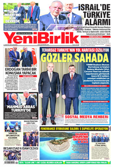 YENİBİRLİK 12 Ağustos 2026 gazete manşeti
