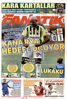 FANATİK 12 Ağustos 2026 gazete manşeti