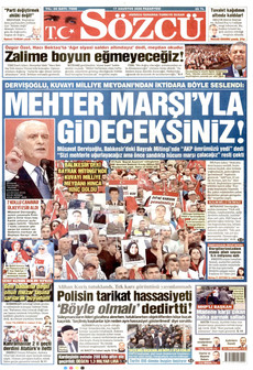 SÖZCÜ 17 Ağustos 2026 Gazete Manşeti Küçük