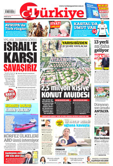 TÜRKİYE GAZETESİ 17 Ağustos 2026 Gazete Manşeti Küçük