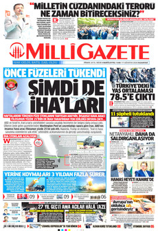 MİLLİ GAZETE 17 Ağustos 2026 Gazete Manşeti Küçük