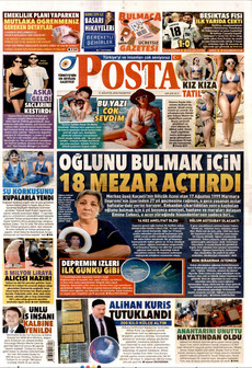 POSTA 17 Ağustos 2026 Gazete Manşeti Küçük