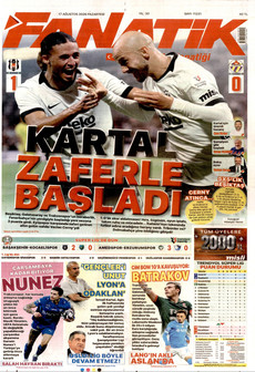 FANATİK 17 Ağustos 2026 Gazete Manşeti Küçük