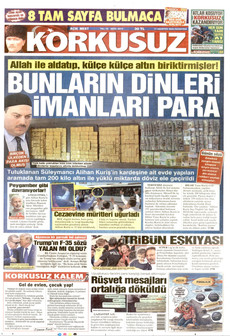 KORKUSUZ 17 Ağustos 2026 Gazete Manşeti Küçük