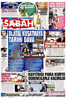 SABAH 18 Ağustos 2026 Gazete Manşeti Küçük