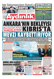 AYDINLIK GAZETESİ 18 Ağustos 2026 Gazete Manşeti Küçük