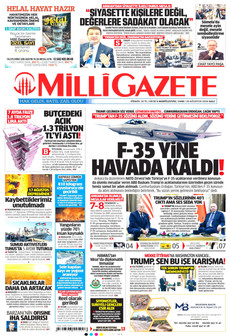 MİLLİ GAZETE 18 Ağustos 2026 Gazete Manşeti Küçük