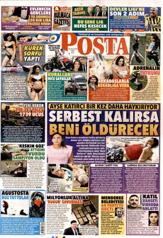 POSTA 18 Ağustos 2026 Gazete Manşeti Küçük