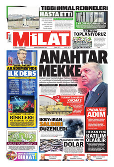 MİLAT 18 Ağustos 2026 Gazete Manşeti Küçük