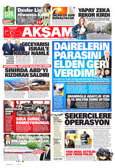 AKŞAM 19 Ağustos 2026 Gazete Manşeti Küçük