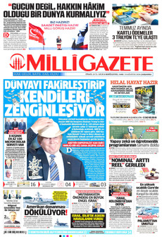 MİLLİ GAZETE 19 Ağustos 2026 Gazete Manşeti Küçük