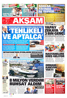 AKŞAM 21 Ağustos 2026 gazete manşeti
