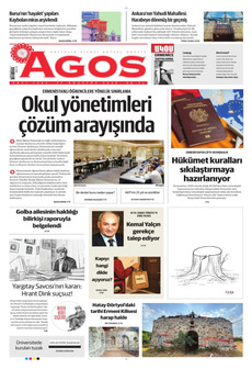 AGOS 21 Ağustos 2026 gazete manşeti