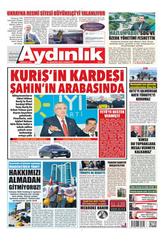AYDINLIK GAZETESİ 22 Ağustos 2026 gazete manşeti