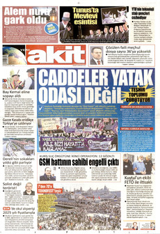YENİ AKİT 23 Ağustos 2026 gazete manşeti