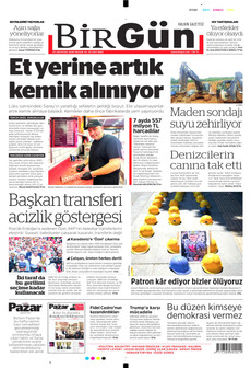 BİRGÜN 23 Ağustos 2026 gazete manşeti