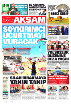 AKŞAM 25 Ağustos 2026 gazete manşeti