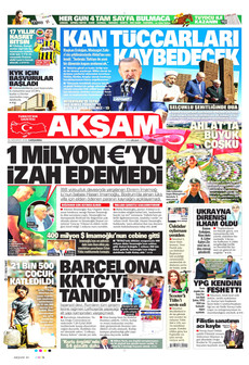 AKŞAM 26 Ağustos 2026 gazete manşeti