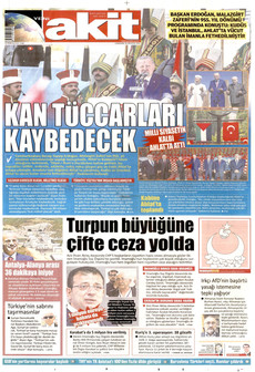 YENİ AKİT 26 Ağustos 2026 gazete manşeti