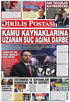 DİRİLİŞ POSTASI 26 Ağustos 2026 gazete manşeti